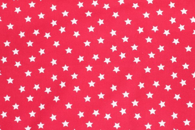 Bawełna czerwona w gwiazdy 05571/015