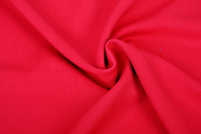 Tkanina kostiumowa Colombo czerwona 01615/015