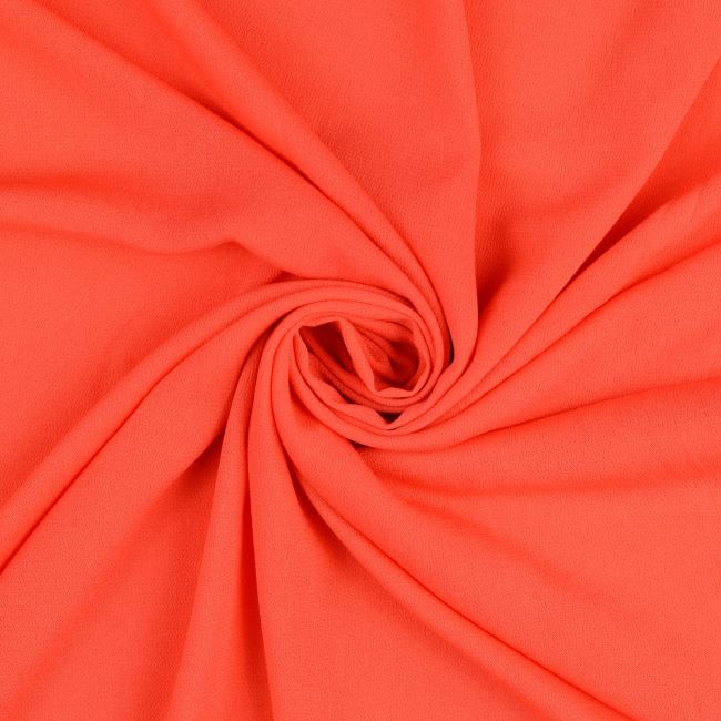 Tkanina wiskozowa w kolorze pomarańczowym 200796/5039