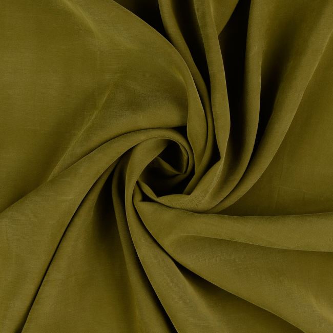 Wiskoza aksamitna khaki 203294/5032