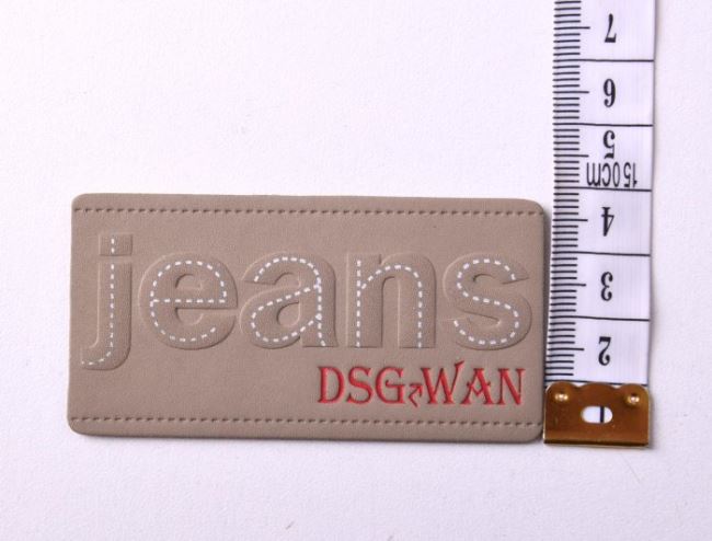 Aplikacja do naprasowania napis Jeans design CW03
