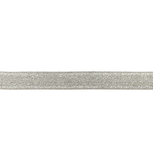 Guma do lamowania w kolorze srebrnym z połyskiem o szerokości 2 cm 32271