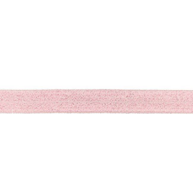 Guma do lamowania różowa z połyskie o szerokości 2 cm 32263