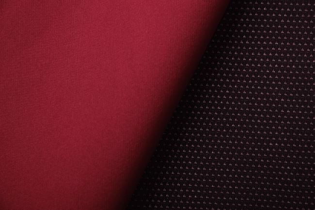 Letni softshell z membraną w kolorze ciemnoczerwonym KT441