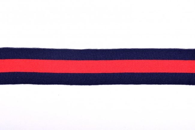 Lampas w czarno czerwone paski 32435