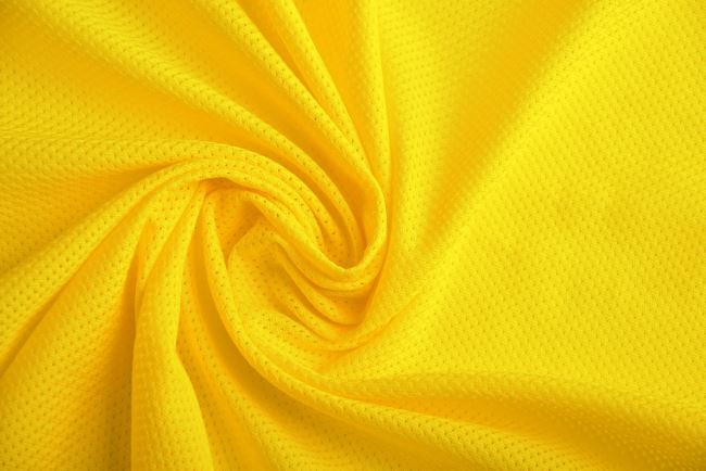 Sportowa dzianina w kolorze żółtym SU9204-031D