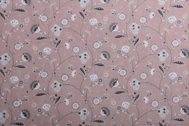Amerykańska bawełna na patchwork z Boudoir od BasciGrey 30651-16