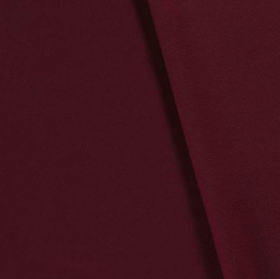 Dzianina dresowa z misiem w kolorze bordowym 05650/018