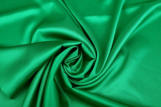 Jedwab elastyczny w kolorze zielonym 605692/5034