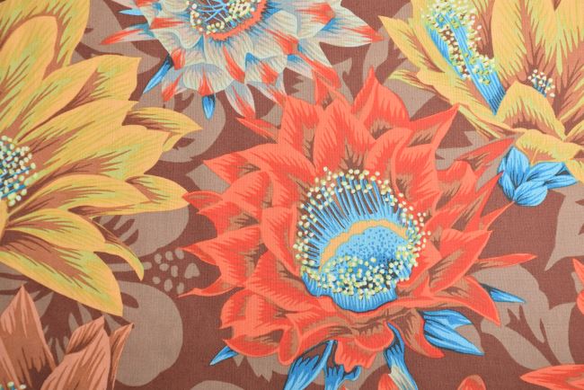 Amerykańska bawełna na patchwork z kolekcji Free Spirit PWPJ096.BROWN