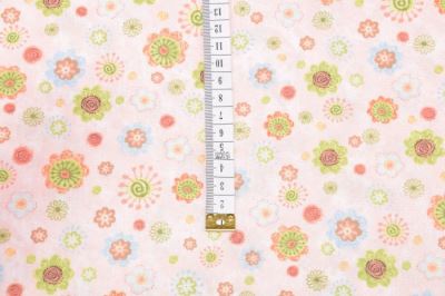 Amerykańska bawełna do patchworku z malowanymi kwiatami 199PYOPM/93 (2)
