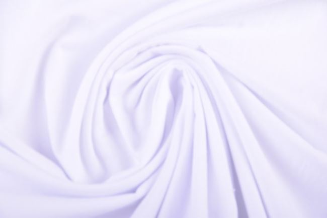 Bawełniane płótno w kolorze białym 11114/050