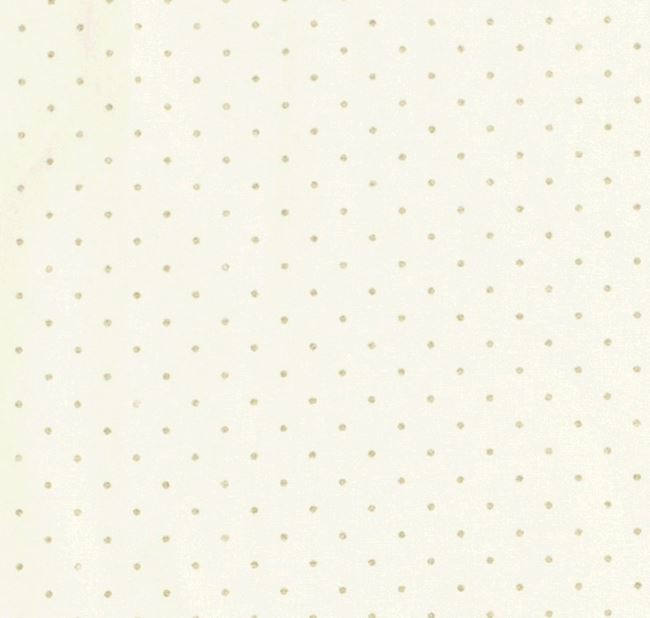 Świąteczna tkanina bawełniana kremowa z nadrukiem kropek 20701/051