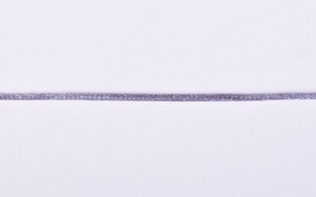 Błyszczący ozdobny sznurek w kolorze srebrnym 11249