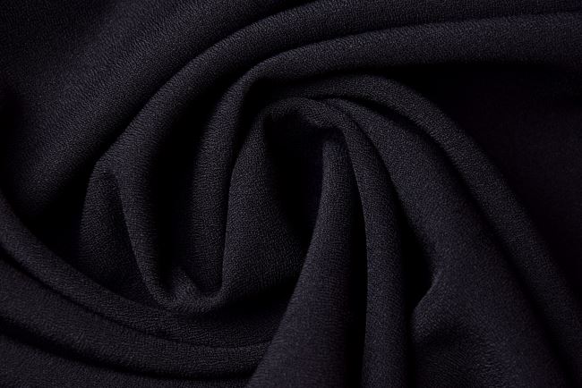 Letni materiał kostiumowy w kolorze czarnym MI77488/99S