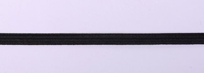 Czarna guma bieliźniana o szerokości 6 mm  I-EL0-88006-332