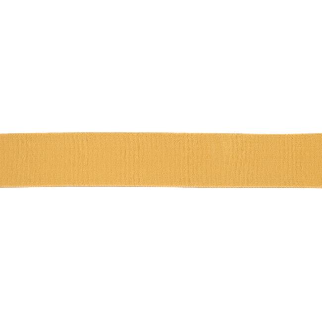 Gumka odzieżowa o szerokości 30 mm w kolorze ciemnożółtym 686R-185362