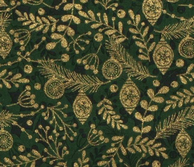 Świąteczna tkanina bawełniana z nadrukiem 18733/025