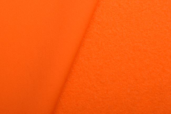 Cieplejsza dzianina funkcyjna w kolorze pomarańczowym MO23242