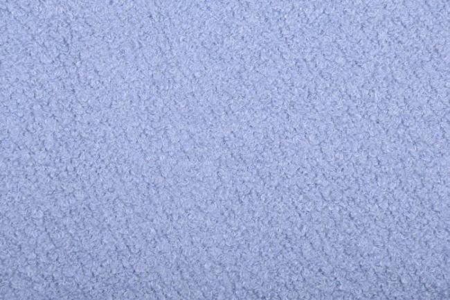 Tkanina płaszczowa bukle w kolorze jasnoniebieskim 131.690/5029