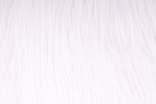 Futro w kolorze śmietanowym z długim włosiem FU1039-151