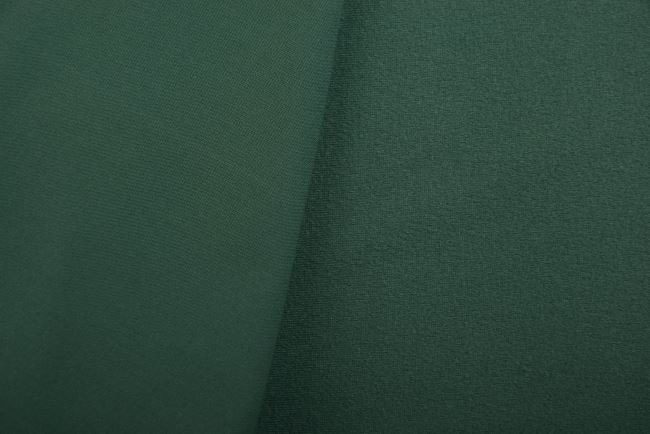 Czesana dzianina funkcjonalna w kolorze szaro-zielonym MO074370