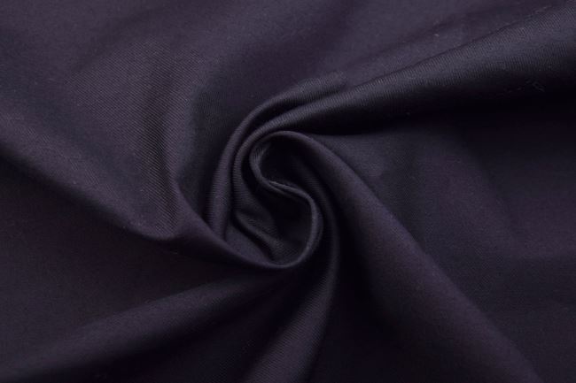 Twill bawełniany - Gabardyna w kolorze ciemnoniebieskim TI573