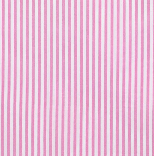 Tkanina bawełniana w różowym kolorze z nadrukiem w paski 05574/011