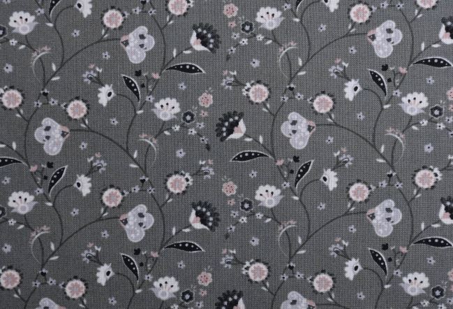 Amerykańska bawełna na patchwork z Boudoir od BasciGrey 30651-12