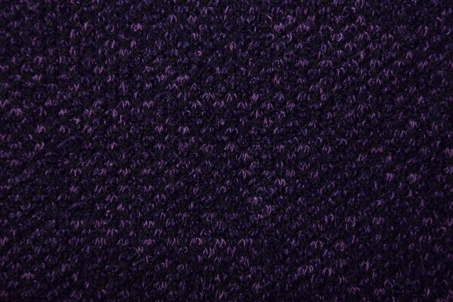 Dzianina swetrowa w kolorze fioletowym  Q22022-047D
