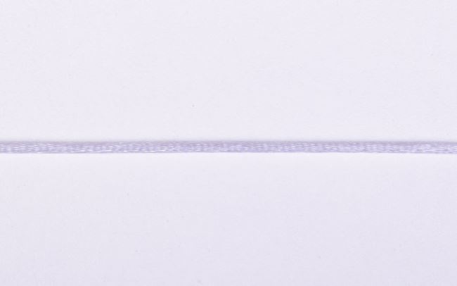 Błyszczący ozdobny sznurek w kolorze białym 11243