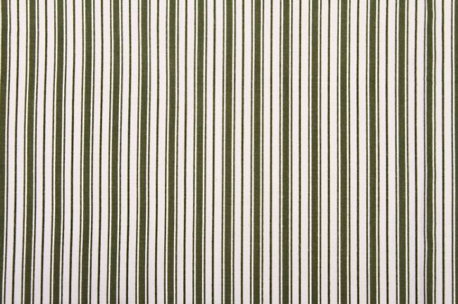 Bawełna w zielone paski 547022-03