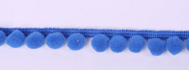 Borta niebieska z pomponami K-PN0-29018-503