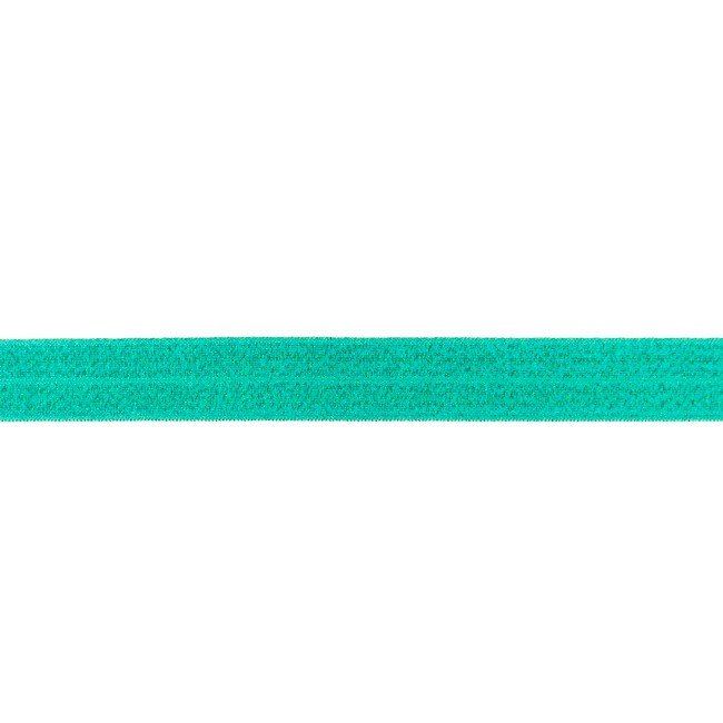 Guma do lamowania w kolorze zielonym z połyskiem o szerokości 2 cm 32256