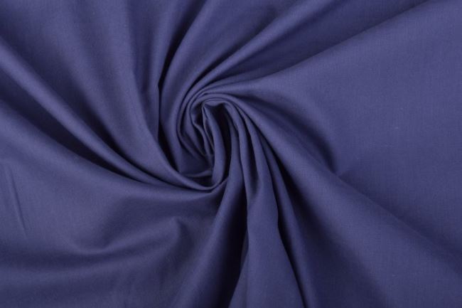 Bawełniane płótno w kolorze niebieskim 03649/007