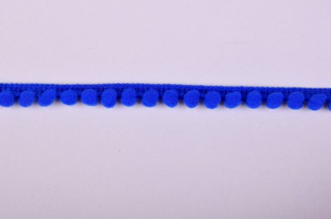 Borta z pomponami w kolorze niebieskim 30062