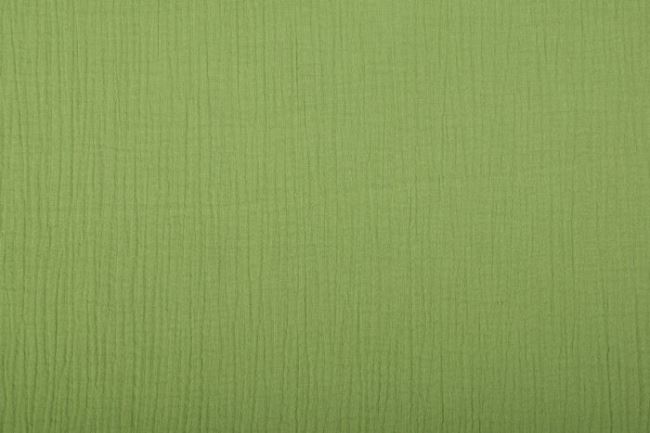 Muślin w kolorze zielonego groszku 03001/023