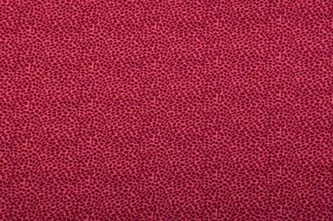 Tkanina bawełniana różowa różowa z drobnym nadrukiem 128.750.3004