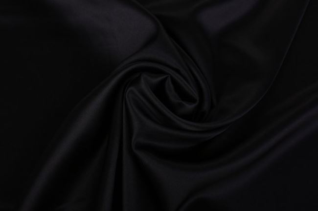 Jedwab elastyczny w kolorze czarnym 605692/5001