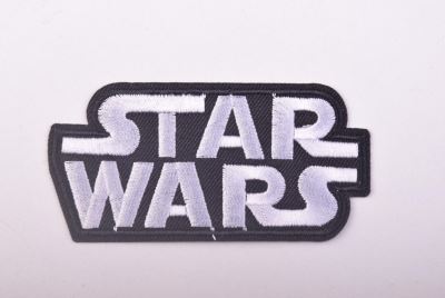 Naszywka do prasowania z napisem STAR WARS TH378