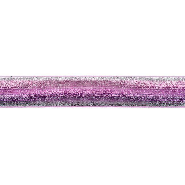 Lampas ozdobny błyszczący w fioletowych odcieniach 32196