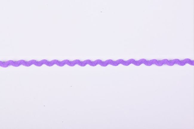 Tasiemka zygzak w kolorze fioletowym 10533