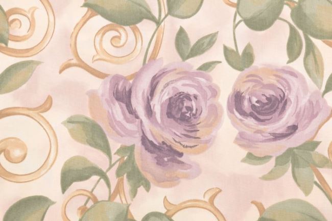 Amerykańska bawełna do patchworku z malowanymi kwiatami 199PYOPM/106