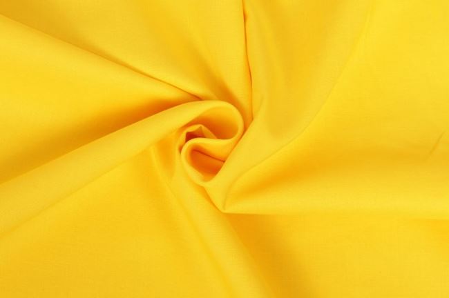 Bawełniane płótno ciemno żółte z Oeko-Tex 01805/235