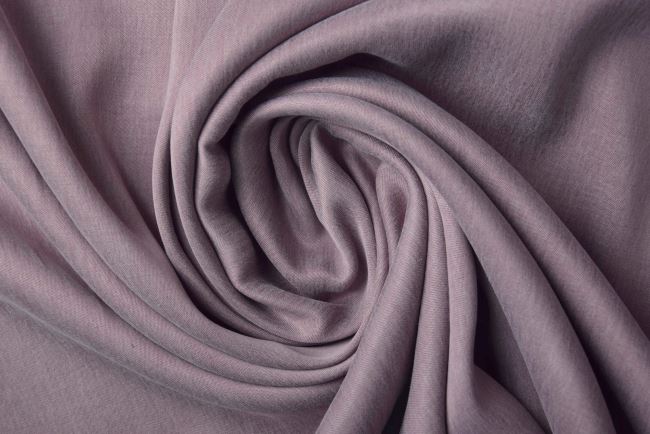 Cupro z dodatkiem bawełny w kolorze brudnego różu Q179