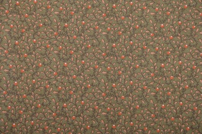 Amerykańska bawełna na patchwork z kolekcji Spice it up w liście i owoce 38050-13