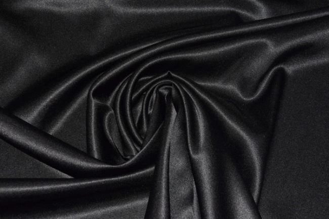 Jedwab elastyczny w kolorze czarnym 0880/999
