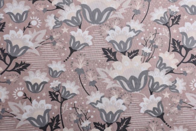 Amerykańska bawełna na patchwork z Boudoir od BasciGrey 30650-17