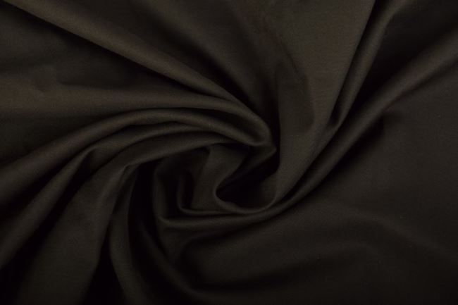 Tkanina bawełniana elastyczna w kolorze brązowym B291/27