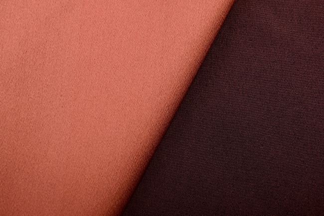 Gorset satynowy w kolorze ceglanym TI183